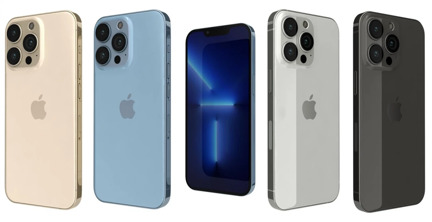 IPhone 13 Pro d'occasion de haute qualité avec écran XDR de 6.1 pouces 100% d'occasion